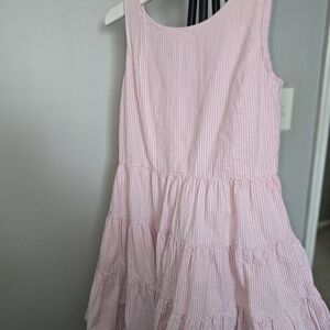 Polo by Ralph Lauren Light Pink Striped Kids Dress